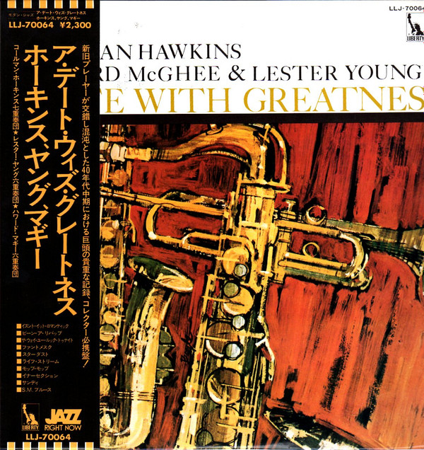 COLEMAN HAWKINS - A DATE WITH GREATNESS - JAPAN - Kliknutm na obrzek zavete